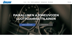Desktop Screenshot of orum.fi
