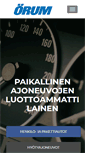 Mobile Screenshot of orum.fi